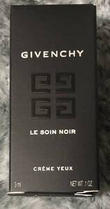 GIVENCHY◆ソワン ノワール クレーム ユー（アイクリーム）3ml