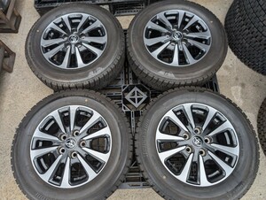 TOYOTA エスクァイア ノア ヴォクシー　アイシス 21年 スタッドレス BS ICEPARTNER2 195/65R15 15×6J 5穴 PCD114,3 ハブ60 ＋50◆A0616