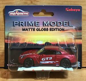 【新品未開封】　マジョレットミニカー　プライムモデル マットグロスエディション 日産 GT-R NISMO GT3