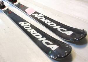 9◆22/23◆NORDICA◆165cm◆DOBERMANN SL WC DEPT M PLATE BK/RD◆X-COMP 16 BK/F RD◆2