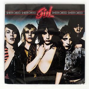 GIRL/SHEER GREED/JET 25AP1770 LP