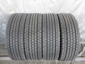 245/70R19.5 136/134J ダンロップ SP081 中古 8分山 4本セット スタッドレスタイヤ 2023年製 UT2946