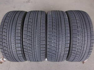 P2519　送料無料! 4本SET価格 超バリ溝 225/55R17 ブリヂストン スタッドレス BLIZZAK VRX 225/55-17 225/55/17 エアーチェック済!