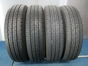 ★7.5-8分山★20.22.23年製★ ダンロップSP175L 155/80R14 88/86N LT　4本セット　E1022