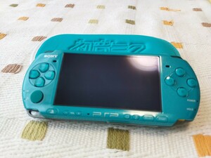 超美品　キズほぼ無　PSP ソニー　PSP3000 初音ミク 本体 おまけソフト付き　付属品有　(バッテリーなし)　 