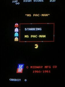 ミズパックマン 動作OK Ms. Pac-man Midway