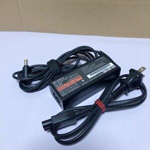 中古SONYソニー純正 VGP-AC10V4 /10.5V 2.9A 30W 外径約4.8mm内径約1.7mmノート用AC 動作保証 SHA1076