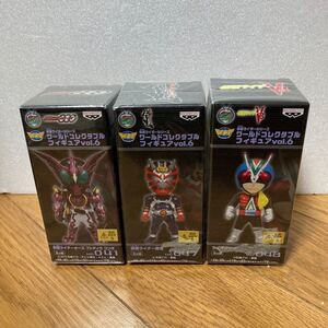 仮面ライダーシリーズ ワールドコレクタブルフィギュア vol.6 3体セット プトティラコンボ 響鬼 ライダーマン