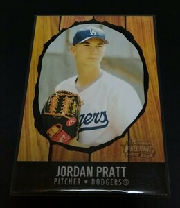 MLB 2003年Bowman heritage ジョーダン・プラット(ドジャース)ルーキー No,276。Dodgers JORDAN PRATT RC 