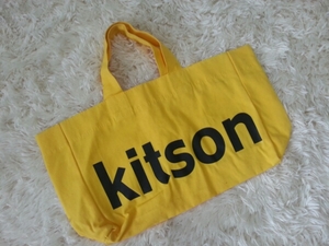 新品★即決★キットソン★kitson★トートバッグ★限定★イエロー