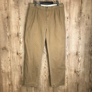 90s VINTAGE Polo by Ralph Lauren ETHAN PANT ツータック チノパンツ メンズ 36/34 Lサイズ程 ポロ バイ ラルフローレン 古着 e24052704