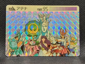 聖闘士星矢 　No.37 アテナ　バンダイ　中古　カードダス　キラ　プリズム　当時物