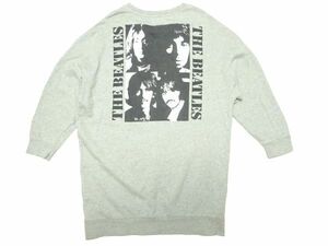 ★レア♪ビートルズ×ロデオクラウンズ★スウェットワンピース/グレートレーナーRCWBスウェットシャツTHE BEATLES RODEO CROWNSコラボ