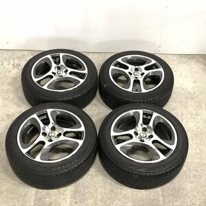 アルファロメオ ミト 純正ホイール&ラジアルタイヤ ４本セット 16×7J PCD98 4穴 OFF+39○現状品