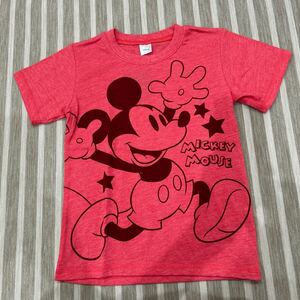 新品ミッキー赤Tシャツ☆130サイズ