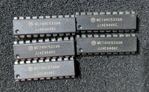 IC Motorola MC74HC533AN 5個セット