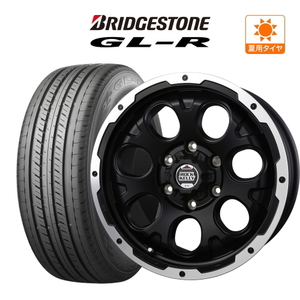 200系 ハイエース ホイール 4本セット ロックケリー カルデラ BRIDGESTONE GL-R 215/65R16