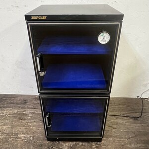 動作確認済み！DRY-CABI ドライキャビ NDC-902 2ドア 防保管ケース カメラレンズ保管庫 防湿庫