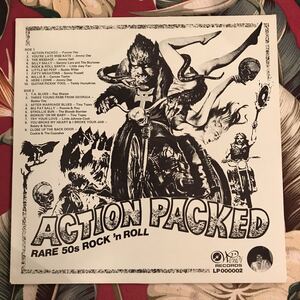 V.A. ACTION PACKED LP RARE 50’s ROCK ‘n ROLL ロカビリー