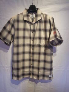 【新品】CRIMIE クライミー ITALIAN COLLAR CHECK SHORT SLEEVE PRINT SHIRT 半袖 シャツ JKT Tシャツ アロハ ジャケット デニム ②