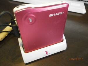 SHARP　シャープ　MD-DS33P　ピンク　MDプレイヤー中古完全ジャンク品