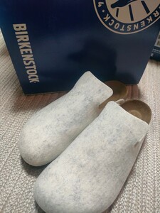 新品 未使用 BIRKENSTOCK DAVOS 27cm 42 ビルケンシュトック ダボス アイボリー レギュラーフィット メンズ サンダル