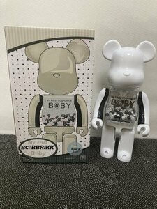 BE@RBRICK 400％ My First Baby メディコムトイ MEDICOM TOY 千秋 ブラック ホワイト ベアブリック 中古 TN 1