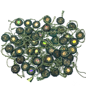 【付属品のみ】 ロレックス ROLEX 時計用 純正品 緑タグ グリーンタグ ホログラム 王冠 現行 50個セット