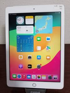 G96 美品 iPad 2019 第6世代, 9.7 A10◆128GB Silver Wifi+Cell バッテリー93% 充電47回 MRJN2 J/A A1954 Apple iphone galaxy タブレット