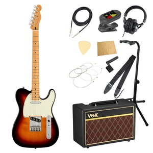 エレキギター 入門セット フェンダー テレキャスター Player Plus Telecaster VOXアンプ付き 11点セット Fender ギター 初心者セット