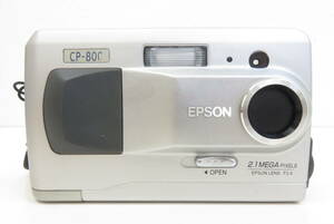 17034 上606-241　カメラ　CP-800　EPSON エプソン　電池式　コンパクト　デジタルカメラ　ジャンク品　ヤ60