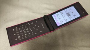 D4754 docomo FOMA P-06C Panasonic ガラケー ケータイ 折り畳み式 簡易動作確認＆簡易清掃＆初期化OK 判定○ 現状品 送料無料　