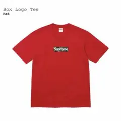 Supreme Box Logo Tee Red Size S