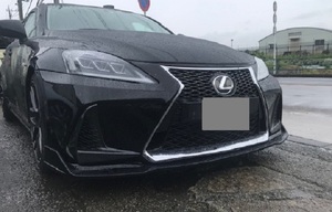 在庫有り!!　レクサス(LEXUS)ＩS 20系⇒30系Fスポーツ仕様スピンドルグリルバンパーKIT　グリル・メッキ組込+サイド+リアハーフ