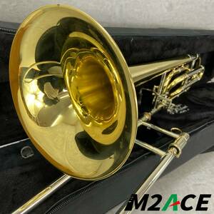 J.Michael マイケル テナーバストロンボーン TenorBassTrombones 金管楽器 TB-650L セミハードケース マウスピース　USED JAPAN