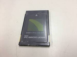 中古品 NEC PC-9801N-J02R B4680インタフェースカードT PCカードスロット用(Type-2) 現状品④