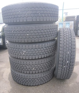 G444☆ブリヂストン　W900　245/80R17.5　133/131J　6本セット　再生　