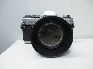 ★#37836 【長期保管品】キヤノン Canon AE-1 シルバー ブラック 一眼レフ フィルムカメラ