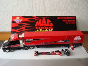 SALE！ 送料込み 激レア!! MACTOOS トレーラー＆トップフューエル 新品 Doug Kalitta / マックツール MAC TOOLS マックツールズ MAC