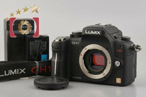 【中古】Panasonic パナソニック LUMIX DMC-GH1 コンフォートブラック ミラーレス一眼カメラ