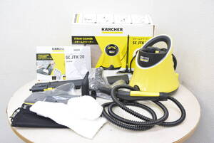 【未使用/開封済】KARCHER ケルヒャー 家庭用 スチームクリーナー SC JTK20 高圧洗浄機 13O687