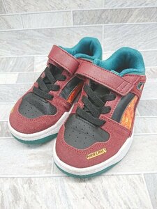 ◇ puma プーマ 386129-01 キッズ スニーカー シューズ サイズ18.0cm ブラウン系 マルチ レディース メンズ P