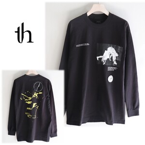 《th products ティーエイチ プロダクツ》新品 定価15,180円 ワッペン＆グラフィックTシャツ トレーナー 2(M)A9461