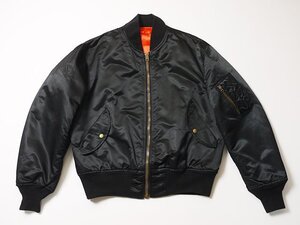 オールド◆　90s　USA製　BRANDED GARMENTS　ブランデッドガーメンツ　MA-1　フライトジャケット　SCOVILLジップ　ビンテージ　