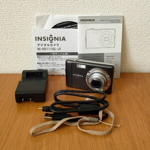 【シャッターOK】 INSIGNIA NS-DSC1112SL-JP コンパクトデジタルカメラ　