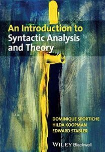 [A11139675]An Introduction to Syntactic Analysis and Theory