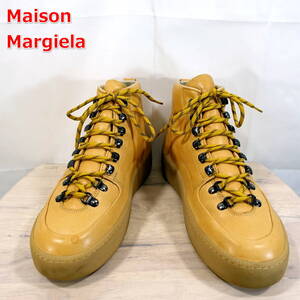 【定番】マルタンマルジェラ　ハイカット　レザースニーカー　margiela　Maison Margiela　EU41（JP：26.0～26.5相当）