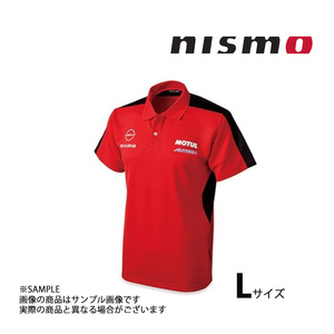 NISMO ニスモ #23 COMFIT ポロシャツ レッド 赤 L 数量限定 KWA01-60RR3 (660192517