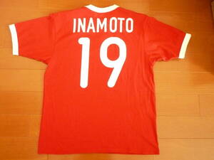 ■ アーセナルFC Ｔシャツ INAMOTO No.19 2001年製 Mサイズ NIKE Arsenal ガナーズ 稲本潤一 ベンゲル ガンバ大阪 リンガー ナイキ