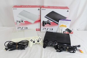 【1yP11124E】★1円スタート★SONY★ソニー★PS3★プレイステーション3★プレステ3★250GB★CECH-4000B★2台まとめ★動作確認済み★現状品